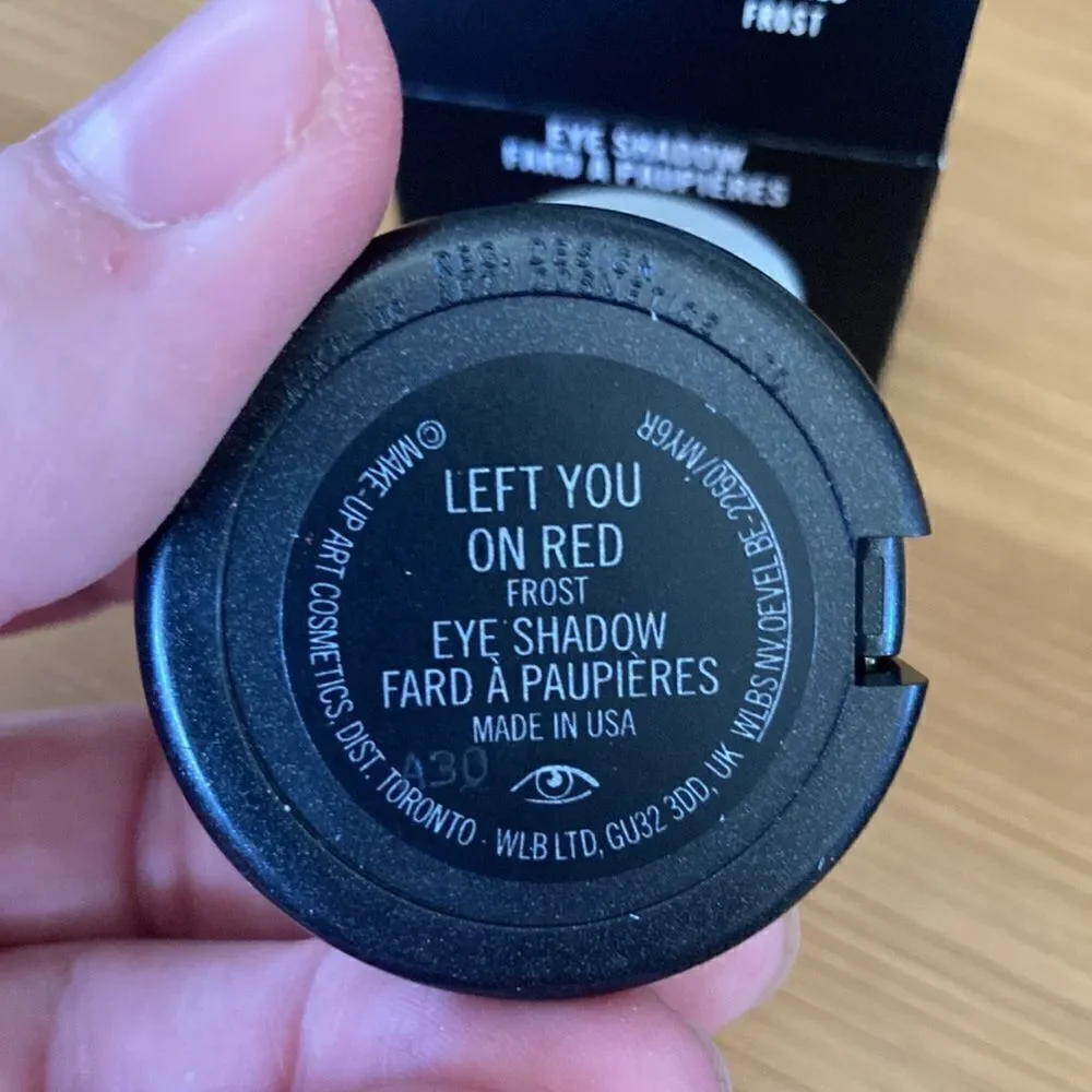 MAC Cosmetics highly pigmented